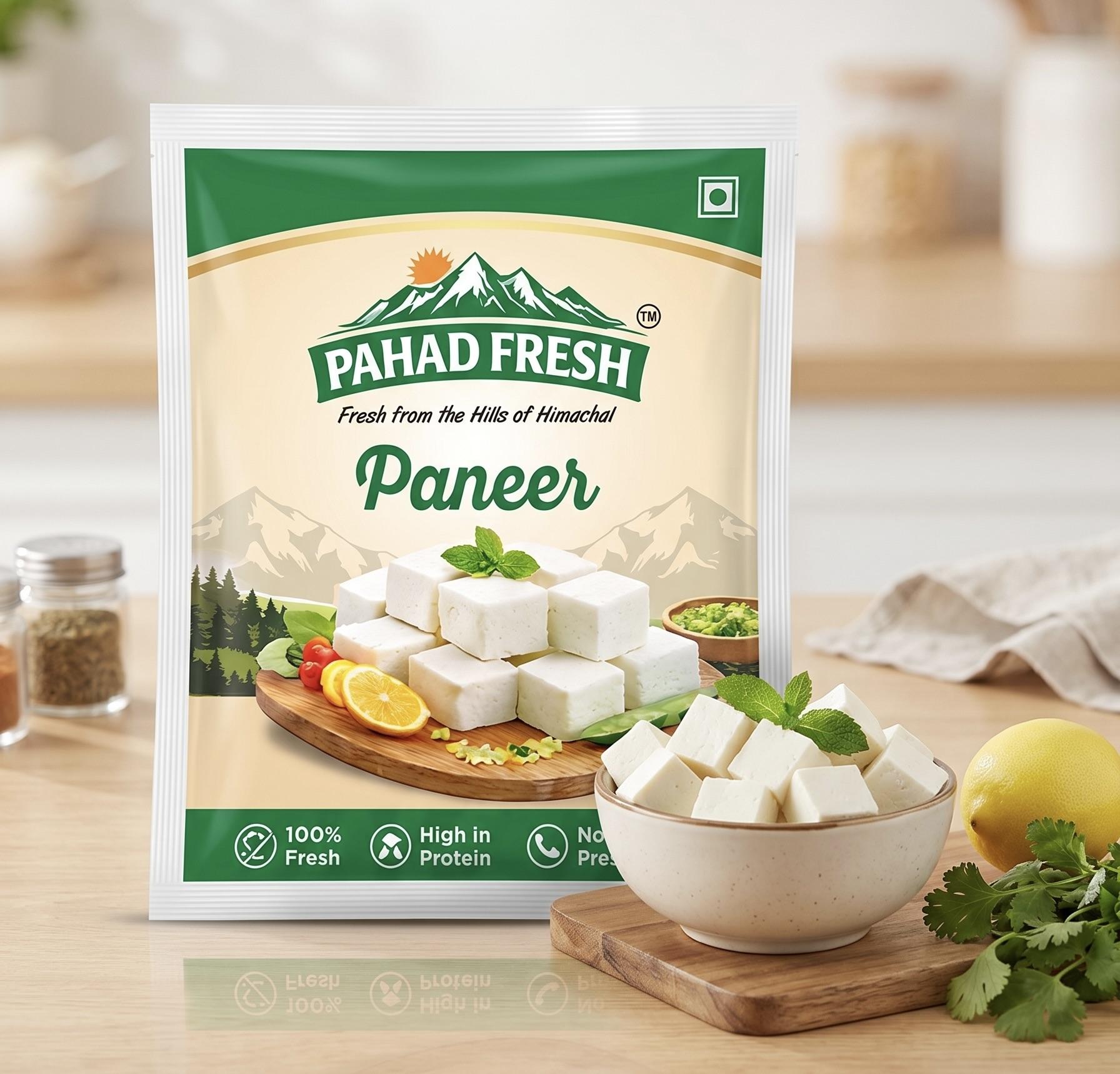 Pahad Fresh Paneer — soft & creamy, fresh from the hills of Himachal